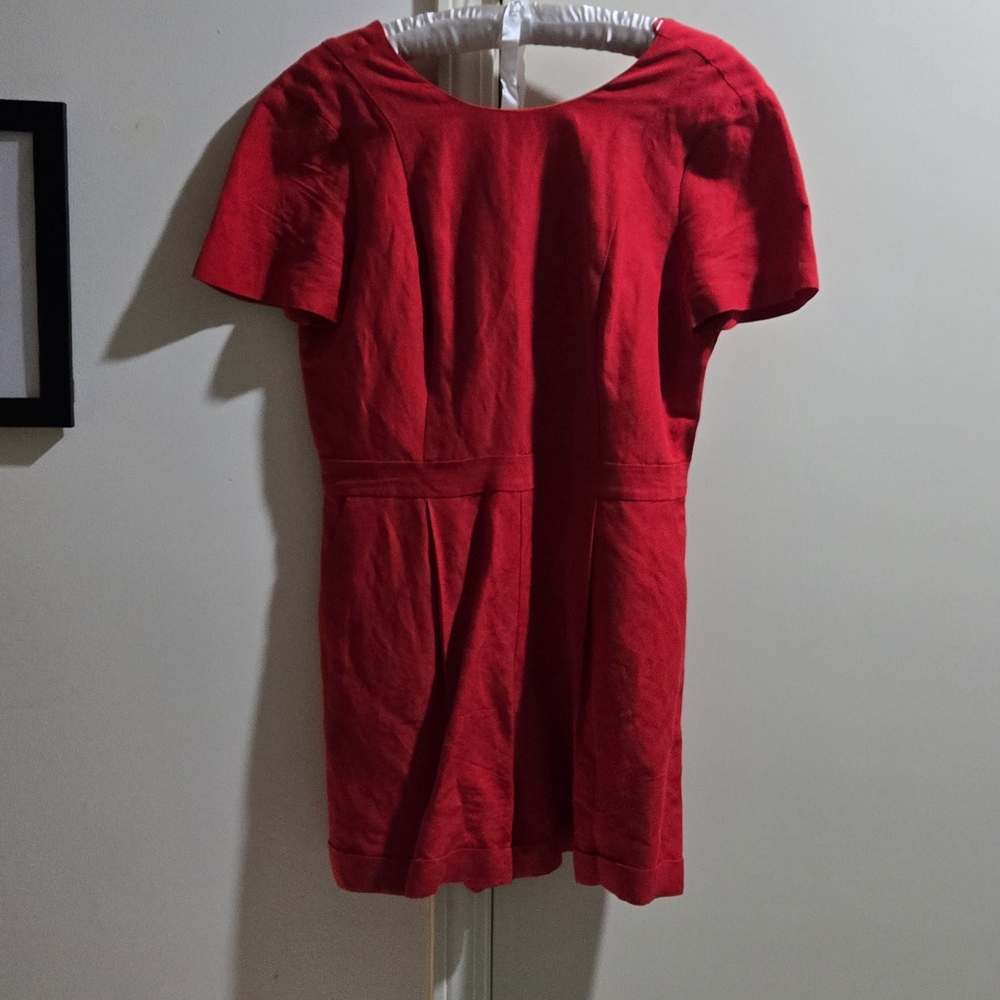 Banana Republic Vibrant Red Romper